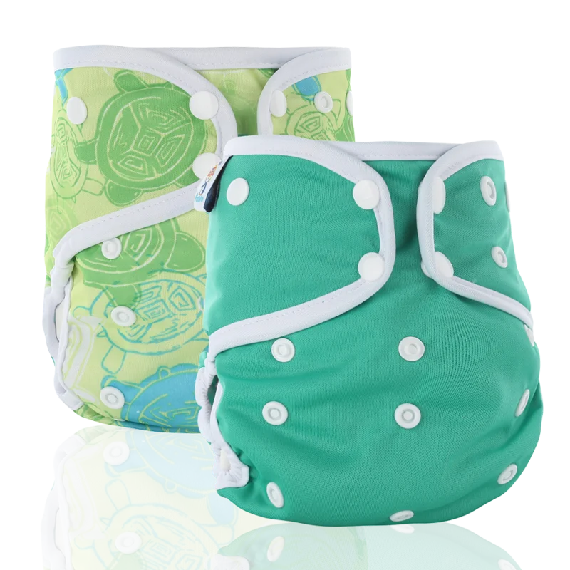 Eco-Friendly All-in-One Cloth Diapers for Toddlers – Waterproof, Adjustable, Reusable