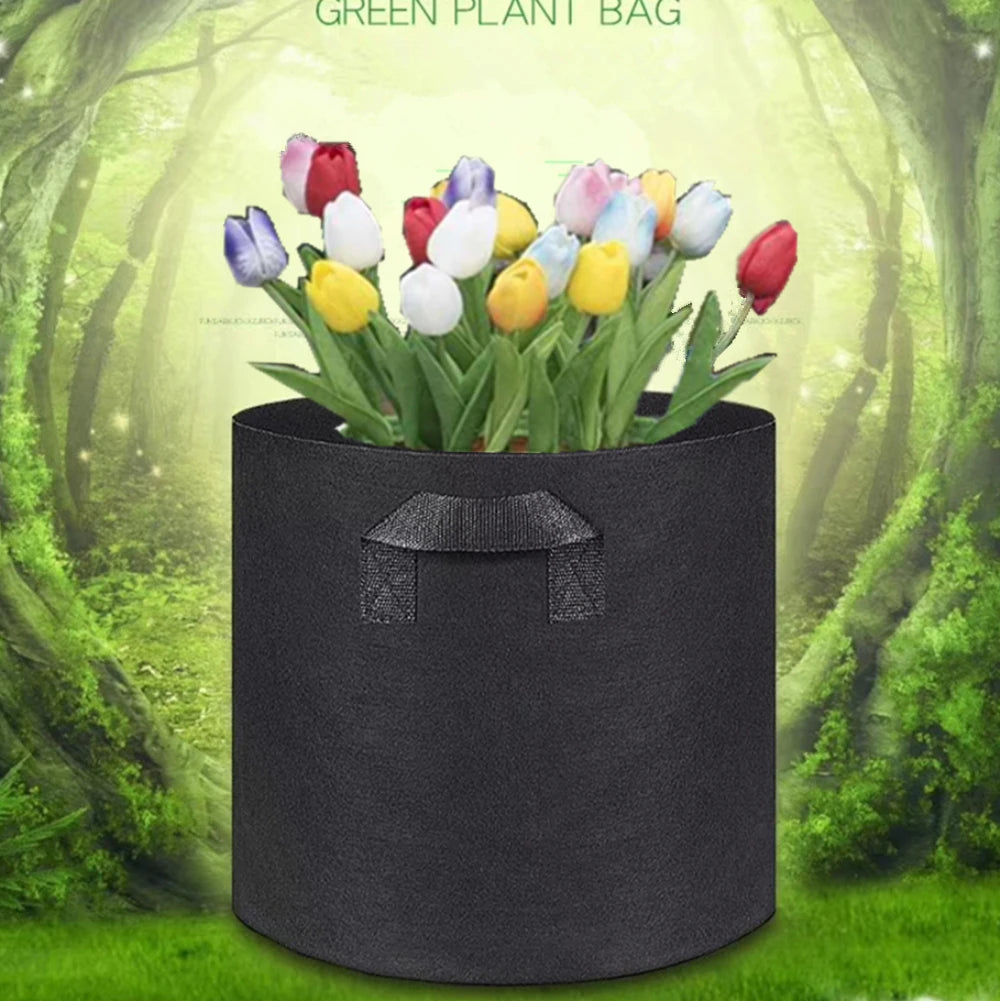 Eco-Friendly Fabric Grow Bags – Breathable Planting Pots for Vegetables & Flowers