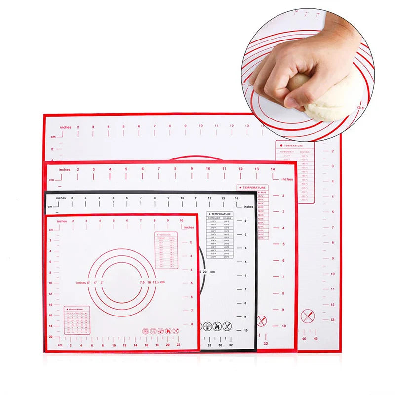 Reusable Silicone Baking Mat | Non-Stick Dough Rolling Pad | Eco-Friendly & Heat Resistant