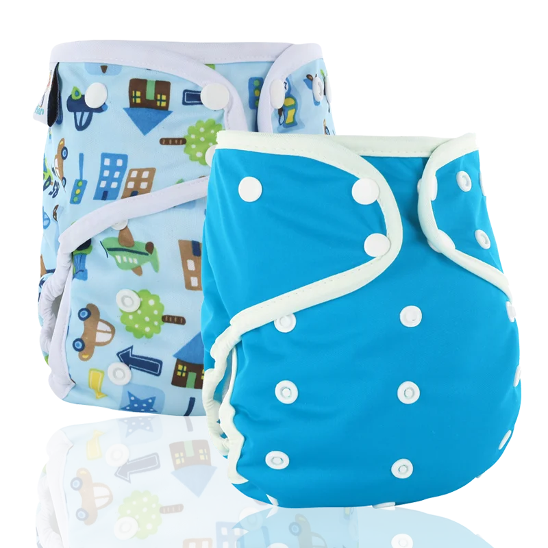 Eco-Friendly All-in-One Cloth Diapers for Toddlers – Waterproof, Adjustable, Reusable