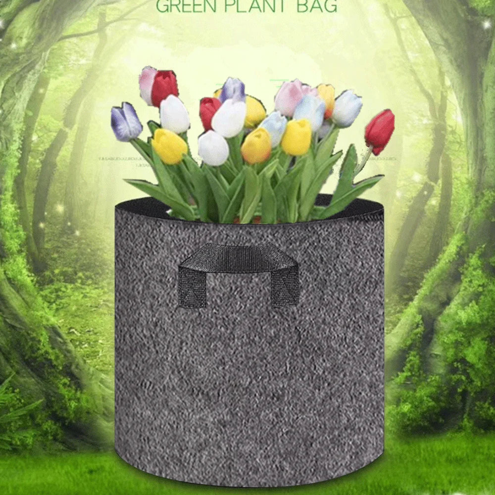 Eco-Friendly Fabric Grow Bags – Breathable Planting Pots for Vegetables & Flowers