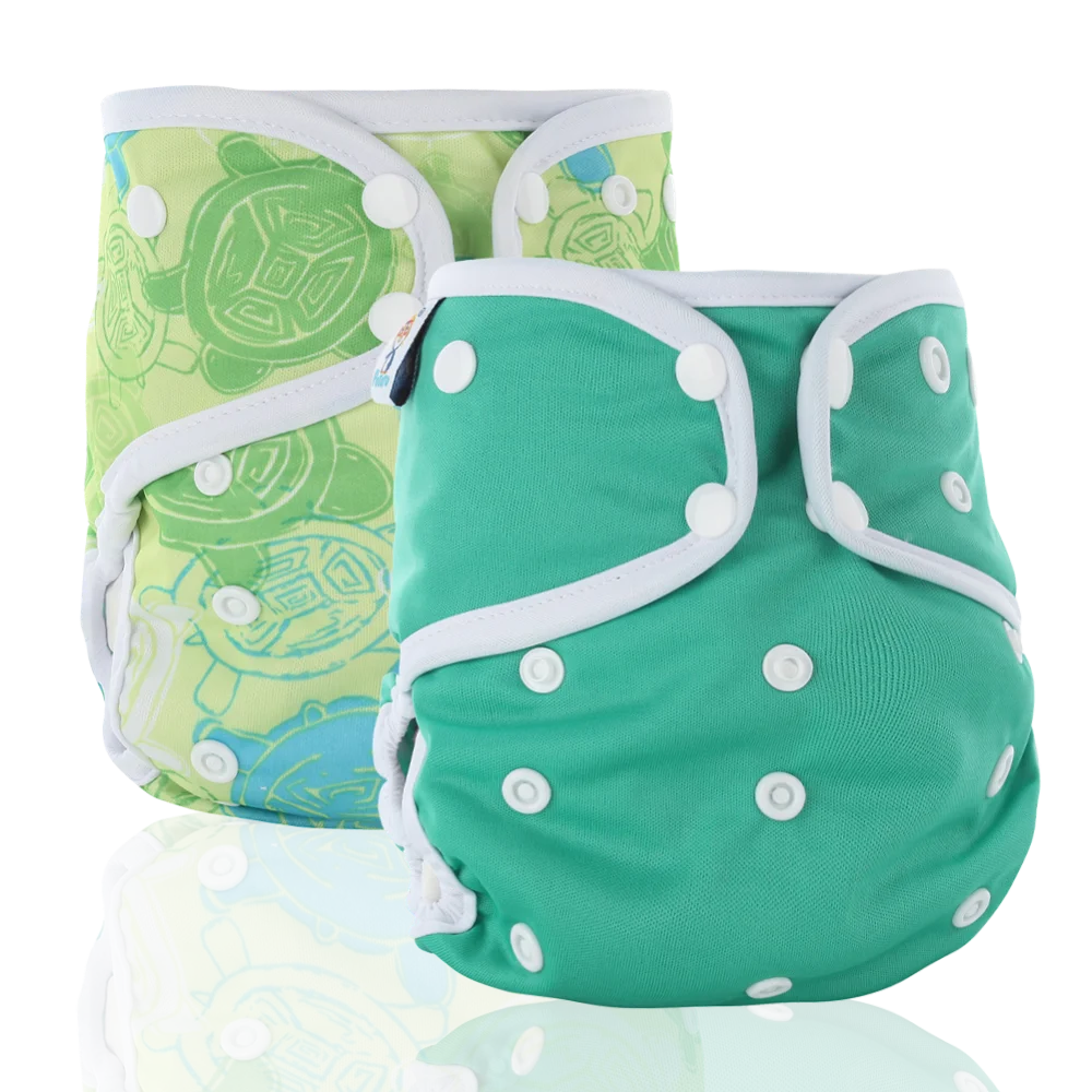 Eco-Friendly All-in-One Cloth Diapers for Toddlers – Waterproof, Adjustable, Reusable