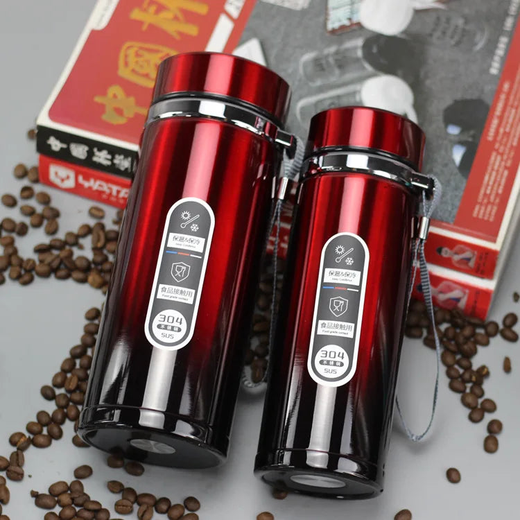 Stainless Steel Vacuum Flask | Large-Capacity Insulated Thermos for Hot & Cold Drinks