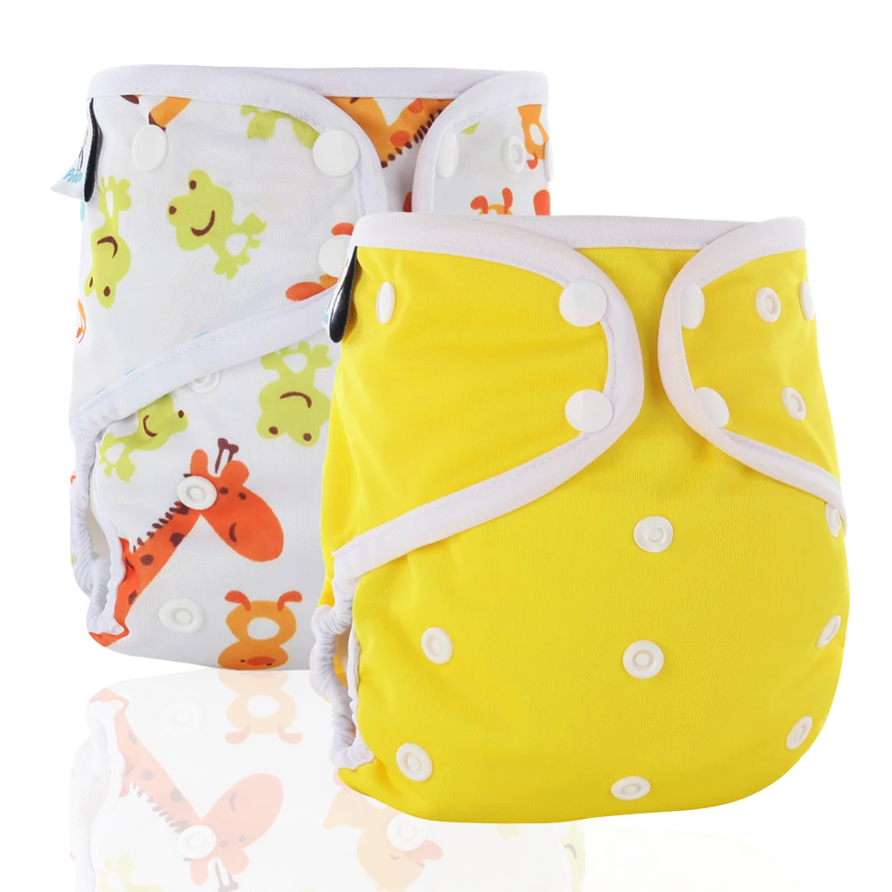 Eco-Friendly All-in-One Cloth Diapers for Toddlers – Waterproof, Adjustable, Reusable