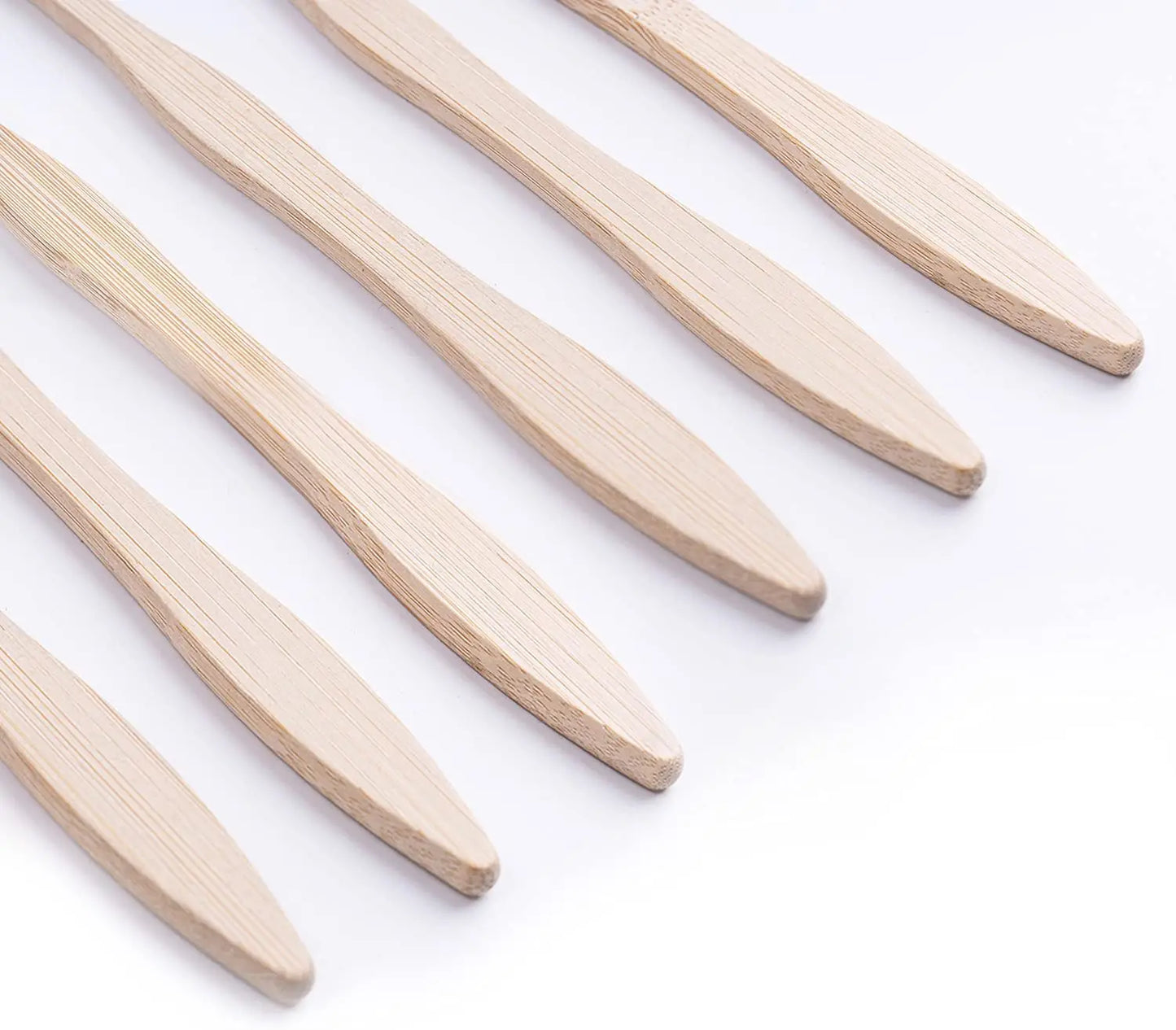 10-Pack Biodegradable Bamboo Toothbrushes | Eco-Friendly, BPA-Free, Soft Bristles | Sustainable Dental Care