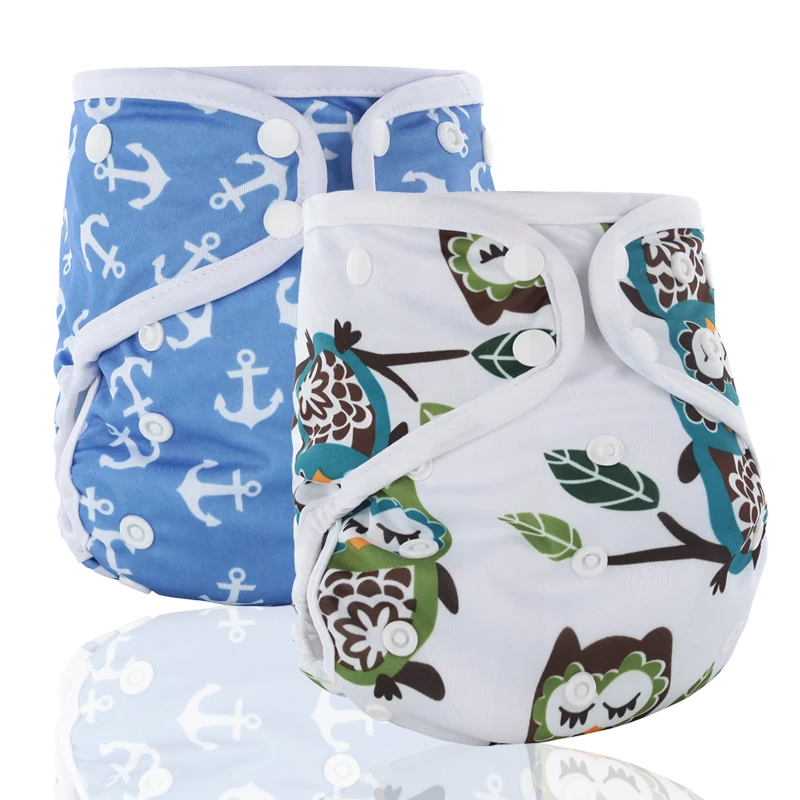 Eco-Friendly All-in-One Cloth Diapers for Toddlers – Waterproof, Adjustable, Reusable