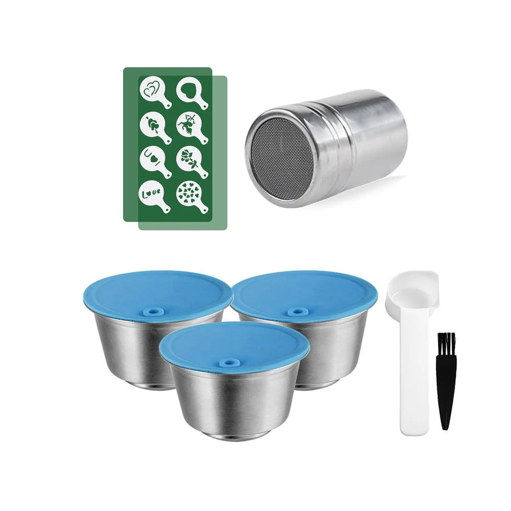 Reusable Coffee Capsule for Dolce Gusto – Stainless Steel Filter Pod for Nescafe Coffee Machines