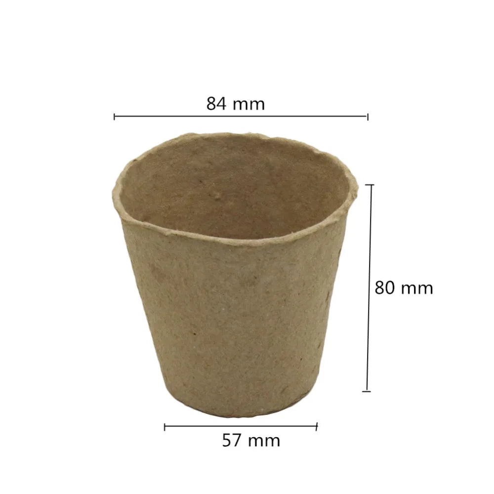 Biodegradable Fibre Nursery Pots – Eco-Friendly Seedling Starter