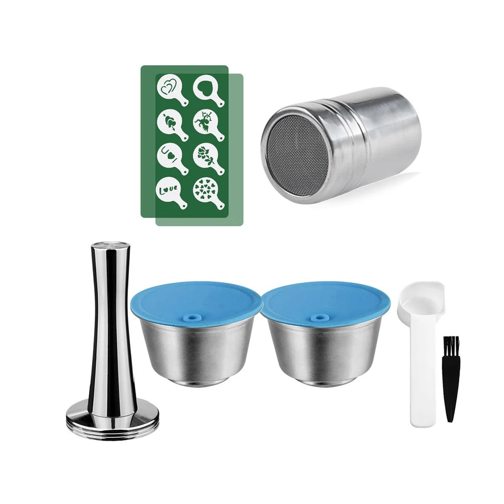 Reusable Coffee Capsule for Dolce Gusto – Stainless Steel Filter Pod for Nescafe Coffee Machines