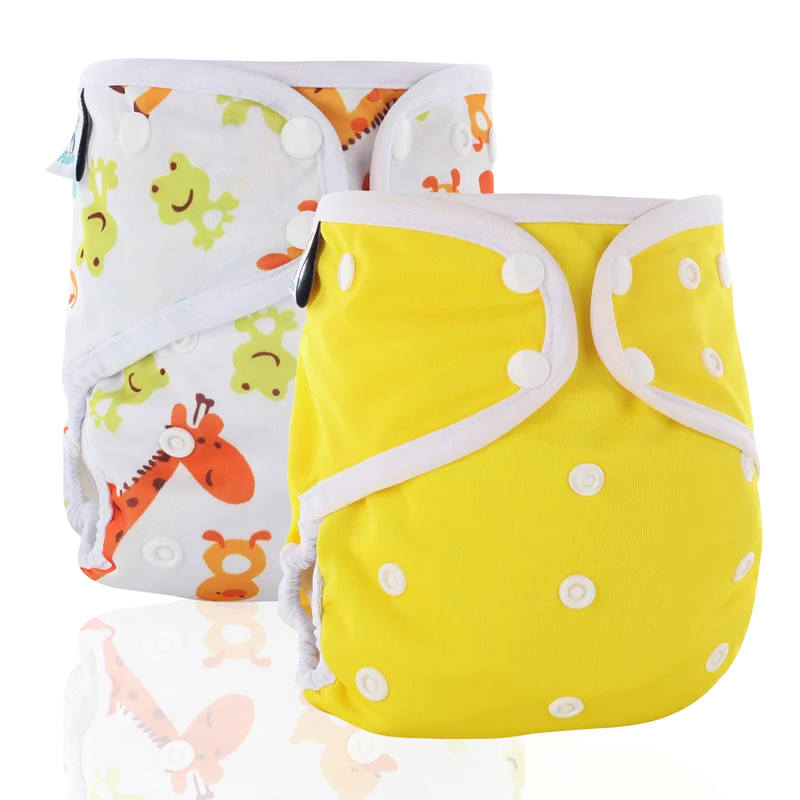 Eco-Friendly All-in-One Cloth Diapers for Toddlers – Waterproof, Adjustable, Reusable