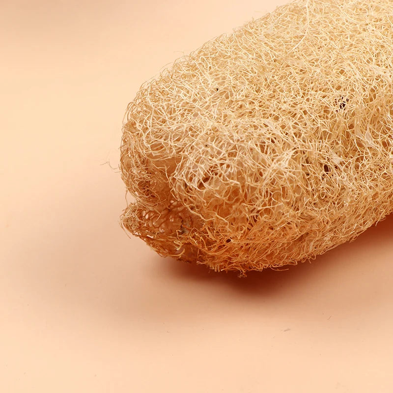 Natural Whole Loofah Sponge | Eco-Friendly Exfoliating Scrubber for Kitchen & Bathroom