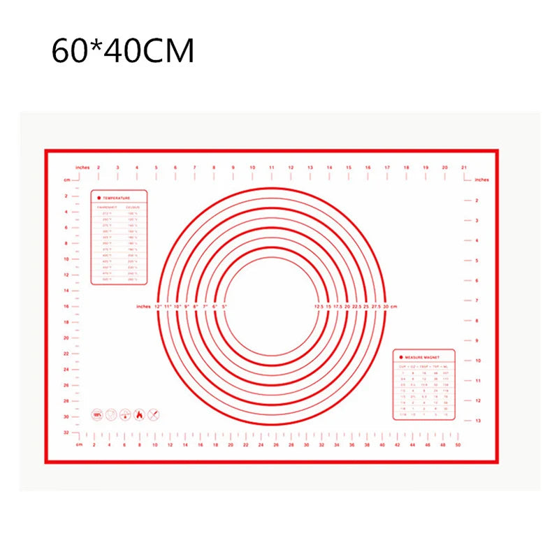 Reusable Silicone Baking Mat | Non-Stick Dough Rolling Pad | Eco-Friendly & Heat Resistant