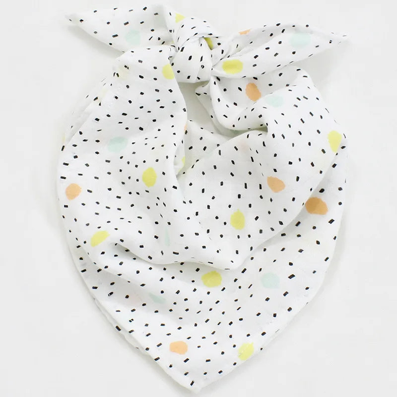 Organic Cotton & Bamboo Muslin Baby Swaddle Blanket - Soft, Breathable, Eco-Friendly