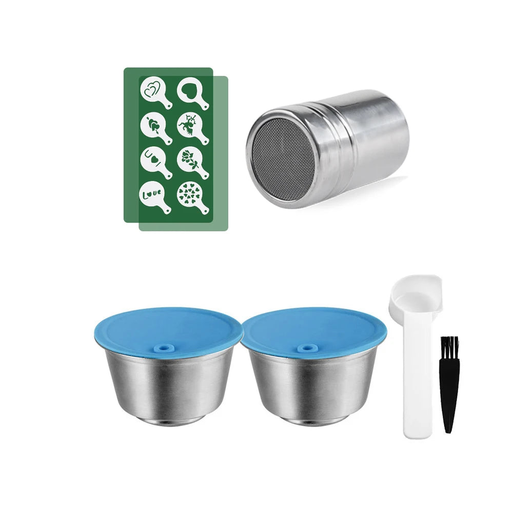 Reusable Coffee Capsule for Dolce Gusto – Stainless Steel Filter Pod for Nescafe Coffee Machines