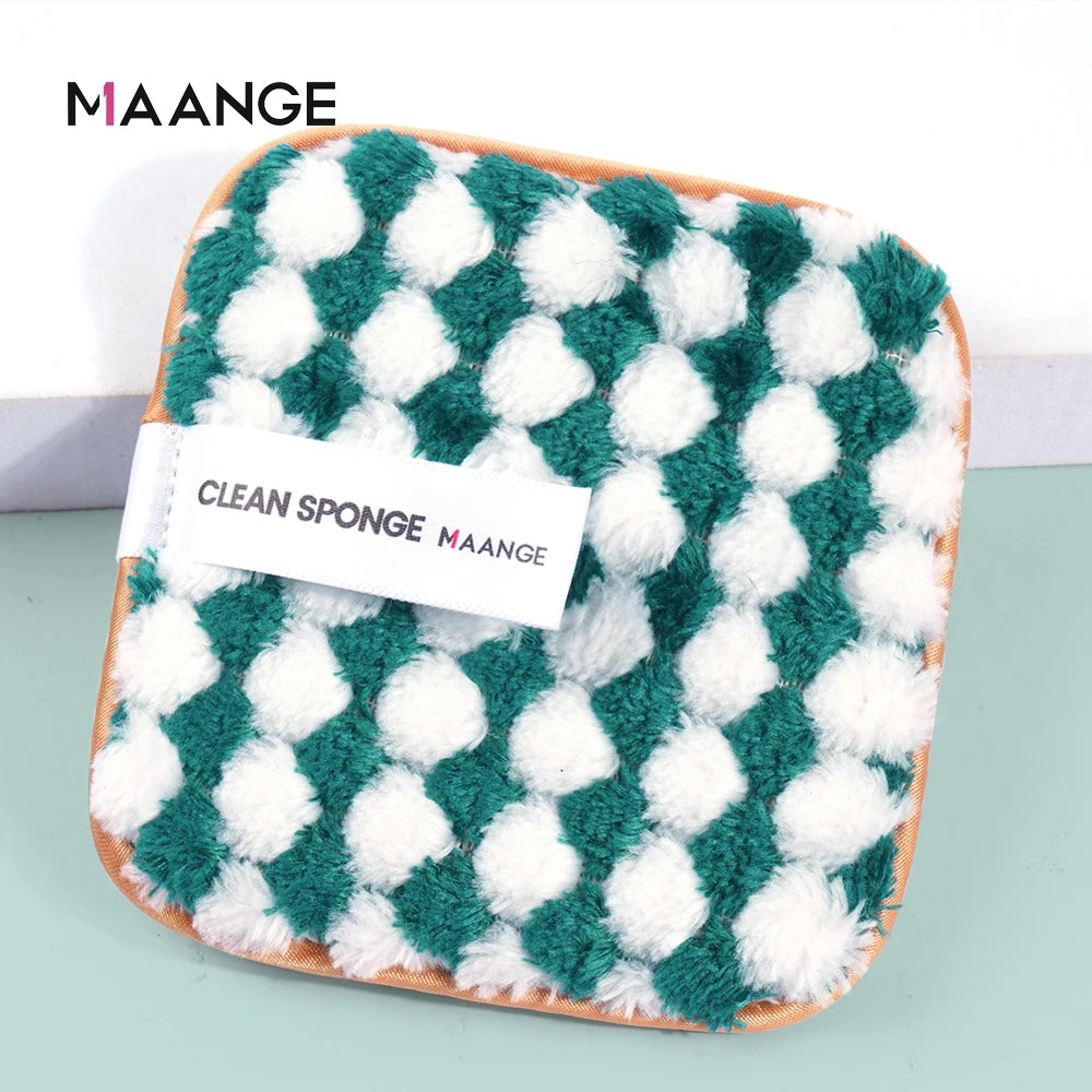 Reusable Microfiber Makeup Remover Sponge | Deep Cleansing & Pore Care | Eco-Friendly & Travel-Friendly