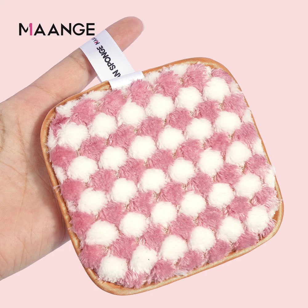 Reusable Microfiber Makeup Remover Sponge | Deep Cleansing & Pore Care | Eco-Friendly & Travel-Friendly