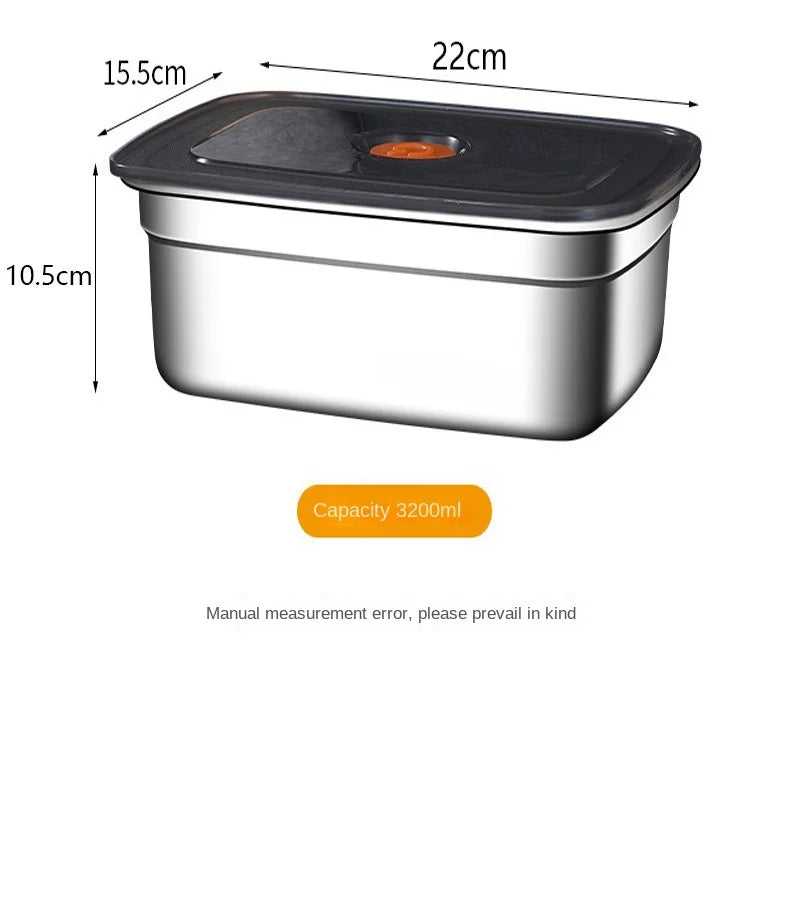 304 Stainless Steel Leak-Proof Lunch Box – High Capacity, Insulated & Eco-Friendly Food Storage