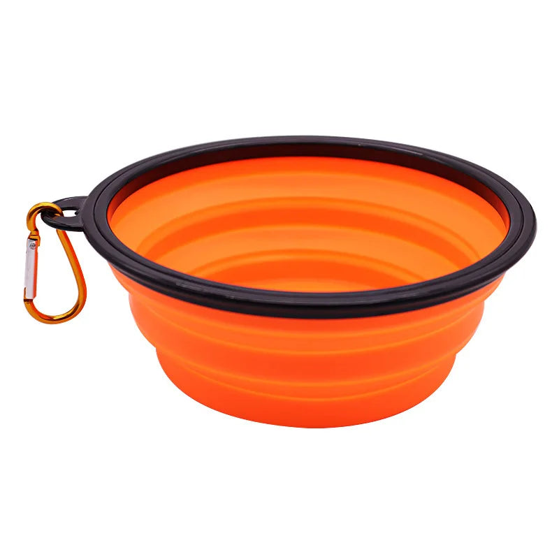 Collapsible Silicone Pet Bowl | Portable Travel Dog Food & Water Container | Eco-Friendly, Non-Toxic, Lightweight