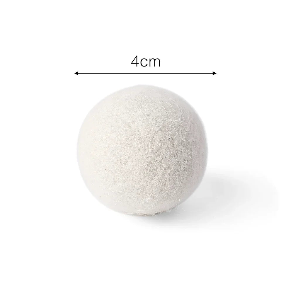 Eco-Friendly Wool Dryer Balls | Reusable Natural Fabric Softener | Reduce Drying Time & Static