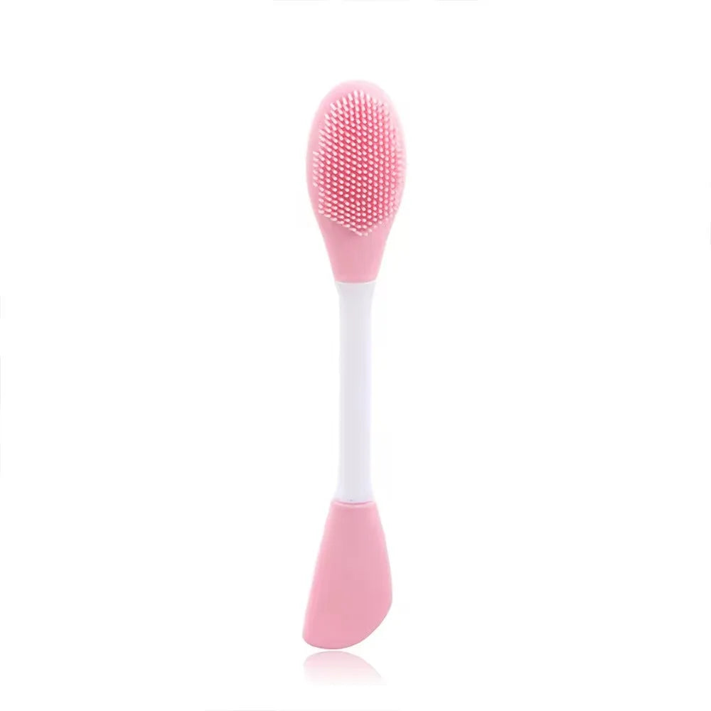 Reusable Silicone Face Mask Brush | 2-in-1 Facial Applicator & Cleansing Brush | Gentle Exfoliation & Deep Clean