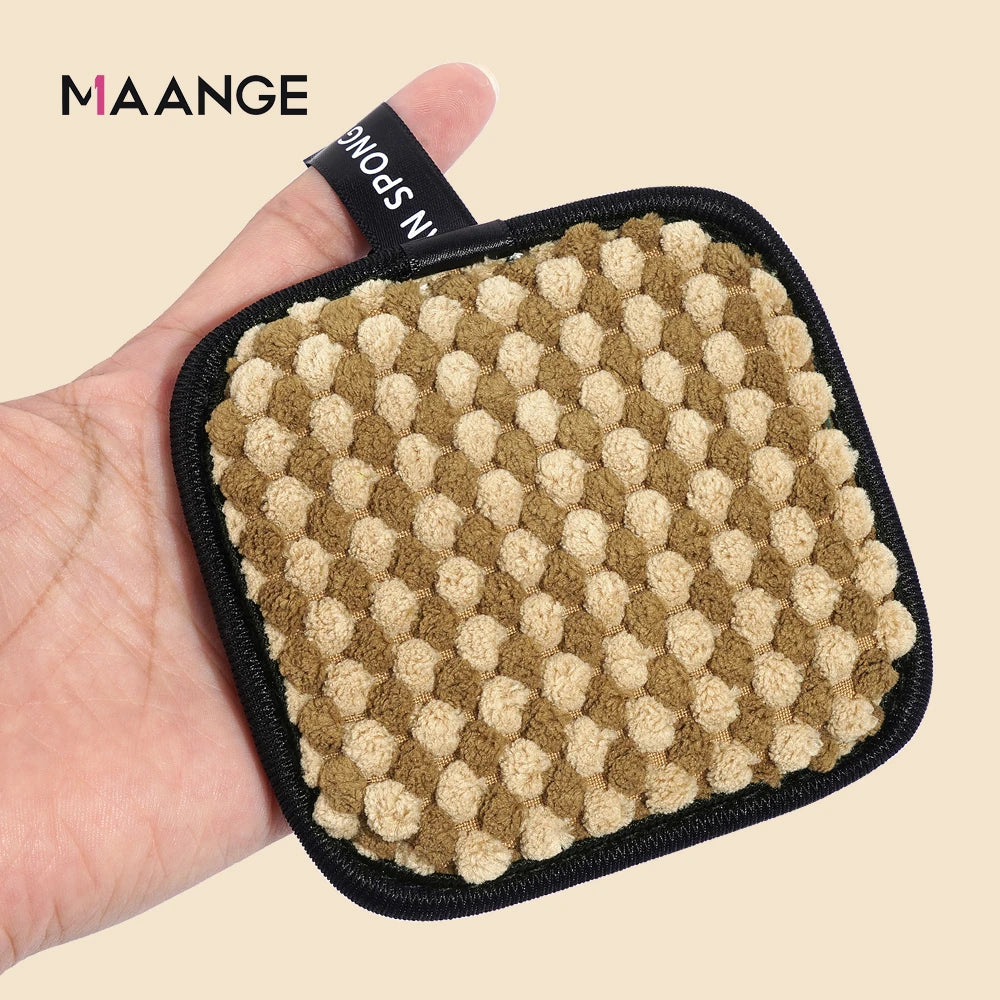 Reusable Microfiber Makeup Remover Sponge | Deep Cleansing & Pore Care | Eco-Friendly & Travel-Friendly