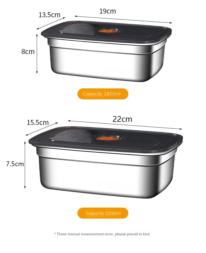 304 Stainless Steel Leak-Proof Lunch Box – High Capacity, Insulated & Eco-Friendly Food Storage