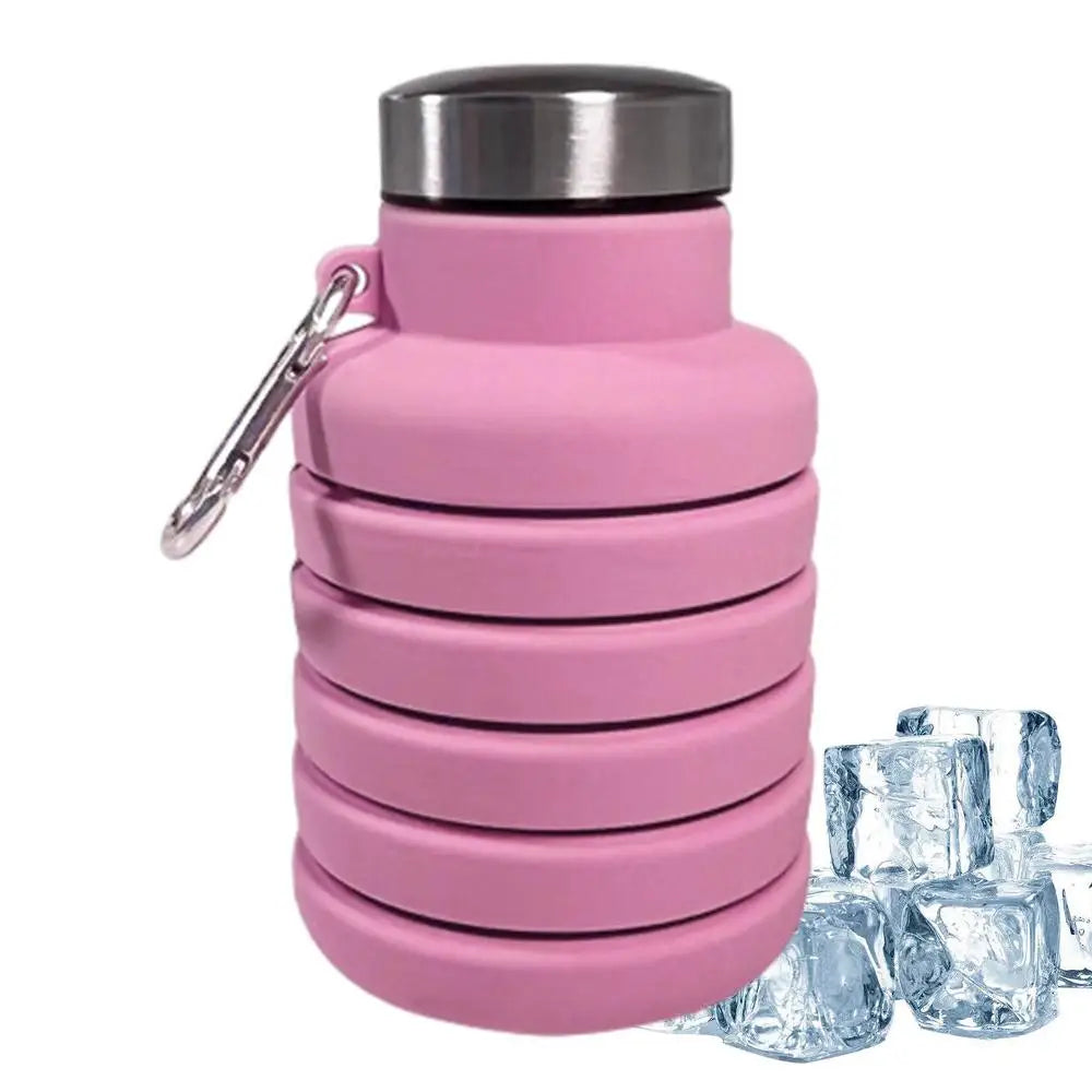 Collapsible Silicone Water Bottle – Leakproof, Travel-Friendly & Space-Saving