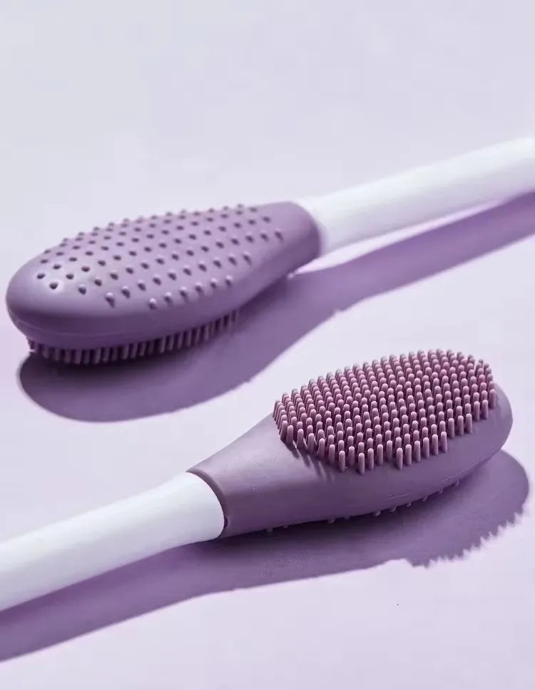 Reusable Silicone Face Mask Brush | 2-in-1 Facial Applicator & Cleansing Brush | Gentle Exfoliation & Deep Clean