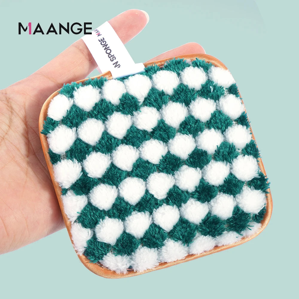 Reusable Microfiber Makeup Remover Sponge | Deep Cleansing & Pore Care | Eco-Friendly & Travel-Friendly