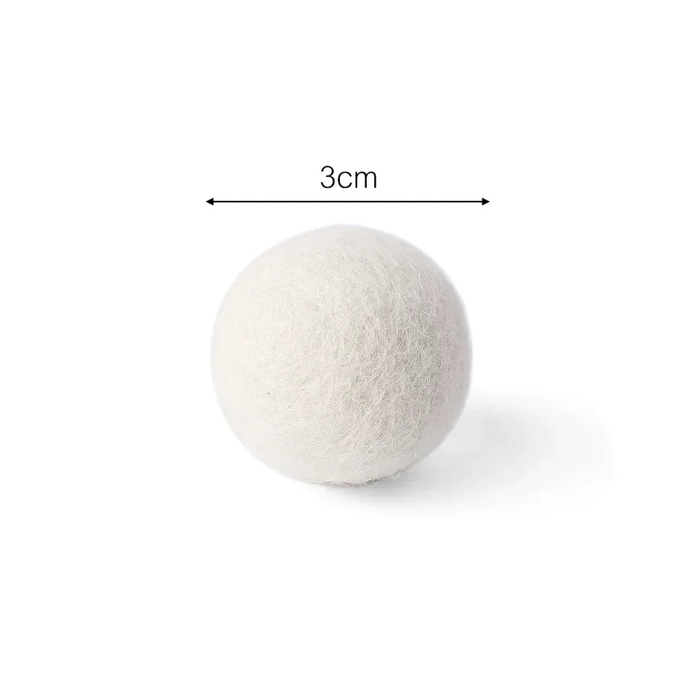 Eco-Friendly Wool Dryer Balls | Reusable Natural Fabric Softener | Reduce Drying Time & Static