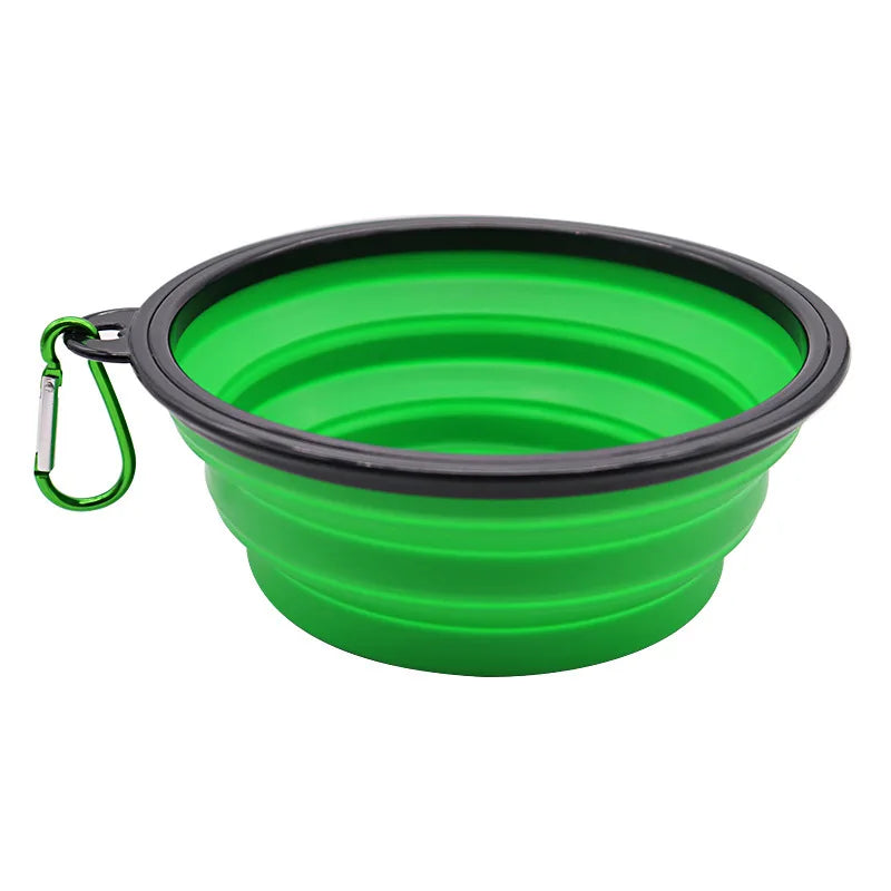 Collapsible Silicone Pet Bowl | Portable Travel Dog Food & Water Container | Eco-Friendly, Non-Toxic, Lightweight