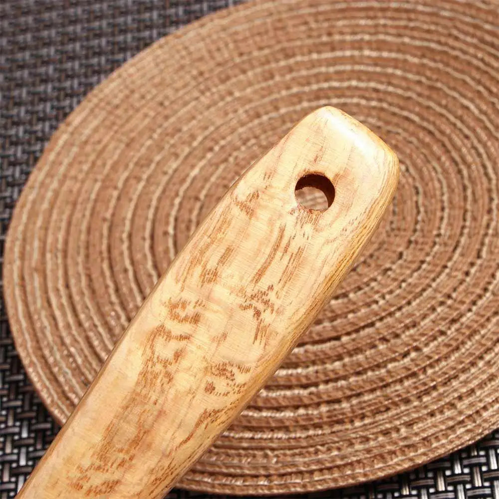 Eco-Friendly Bamboo Non-Stick Wooden Kitchen Utensil for Fish, Steak & More