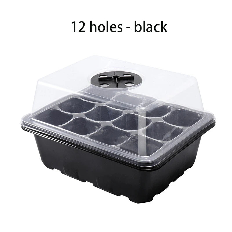 Multifunctional 12-Cell Seedling Box – Breathable, Biodegradable & Easy to Use