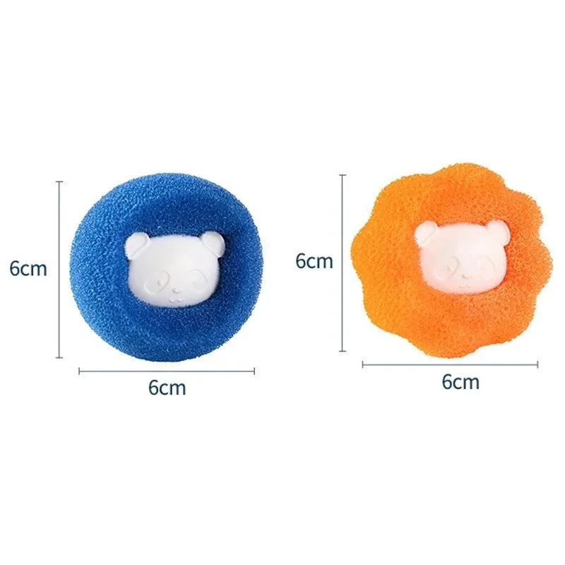 Magic Laundry Balls - Eco-Friendly Hair & Lint Removal for Clothes, Reusable Foam Laundry Helper (Set of 3 or 10)