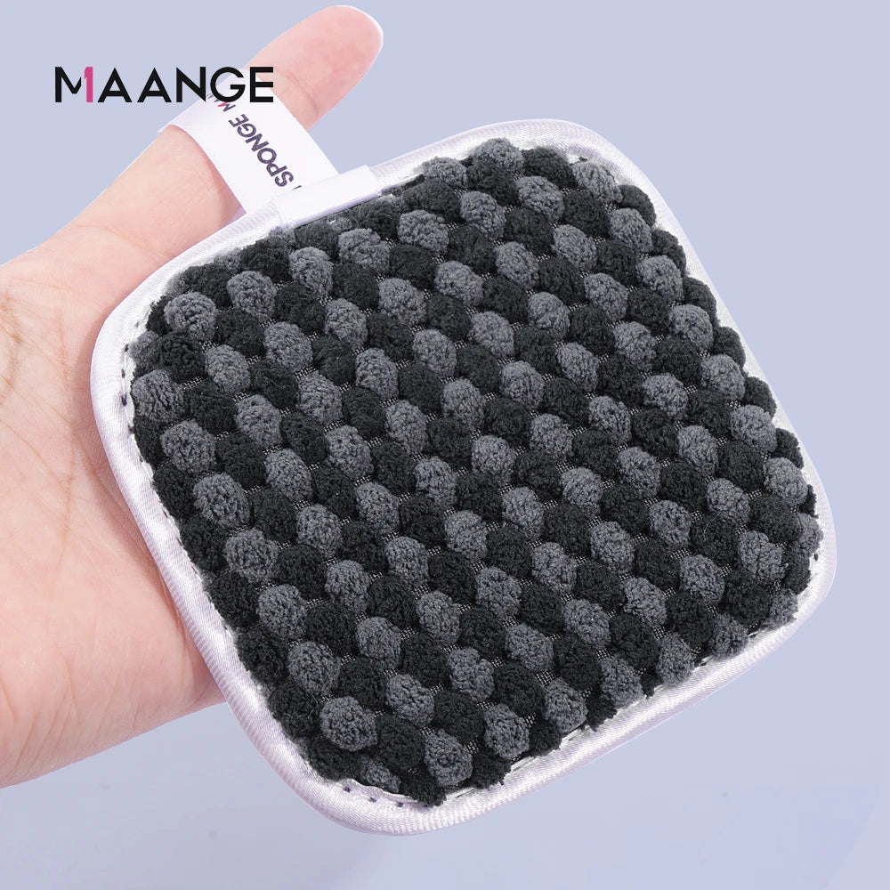 Reusable Microfiber Makeup Remover Sponge | Deep Cleansing & Pore Care | Eco-Friendly & Travel-Friendly