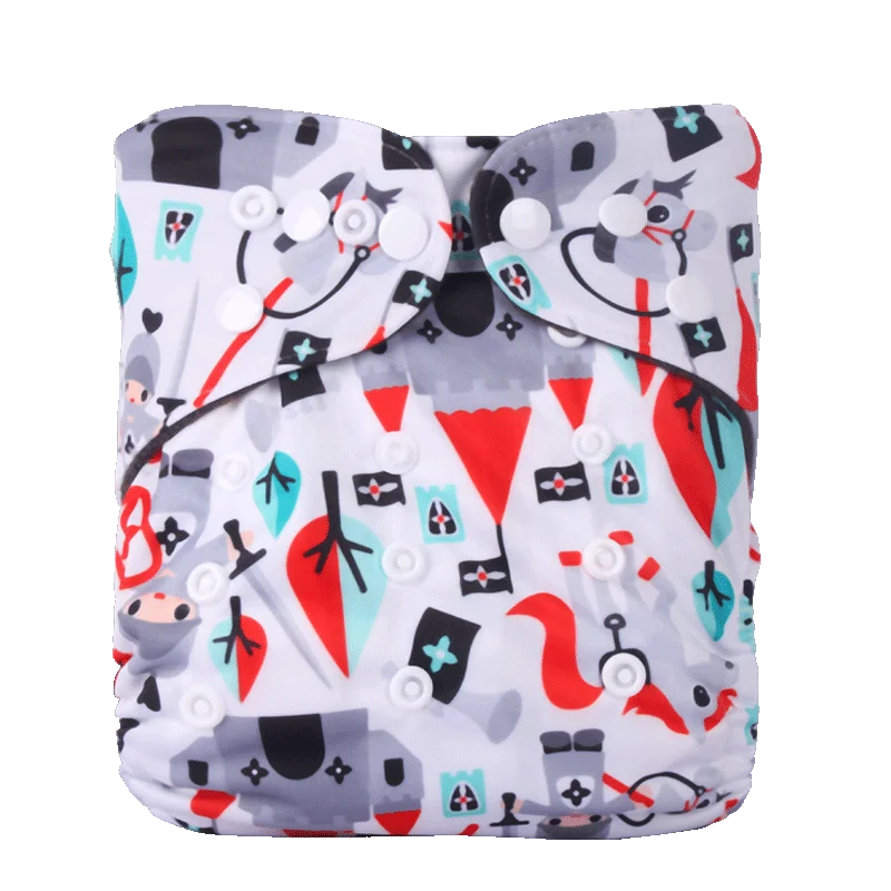 Pororo Bamboo Charcoal Cloth Diapers for Toddlers – Reusable, Leak-Free and Eco-Friendly