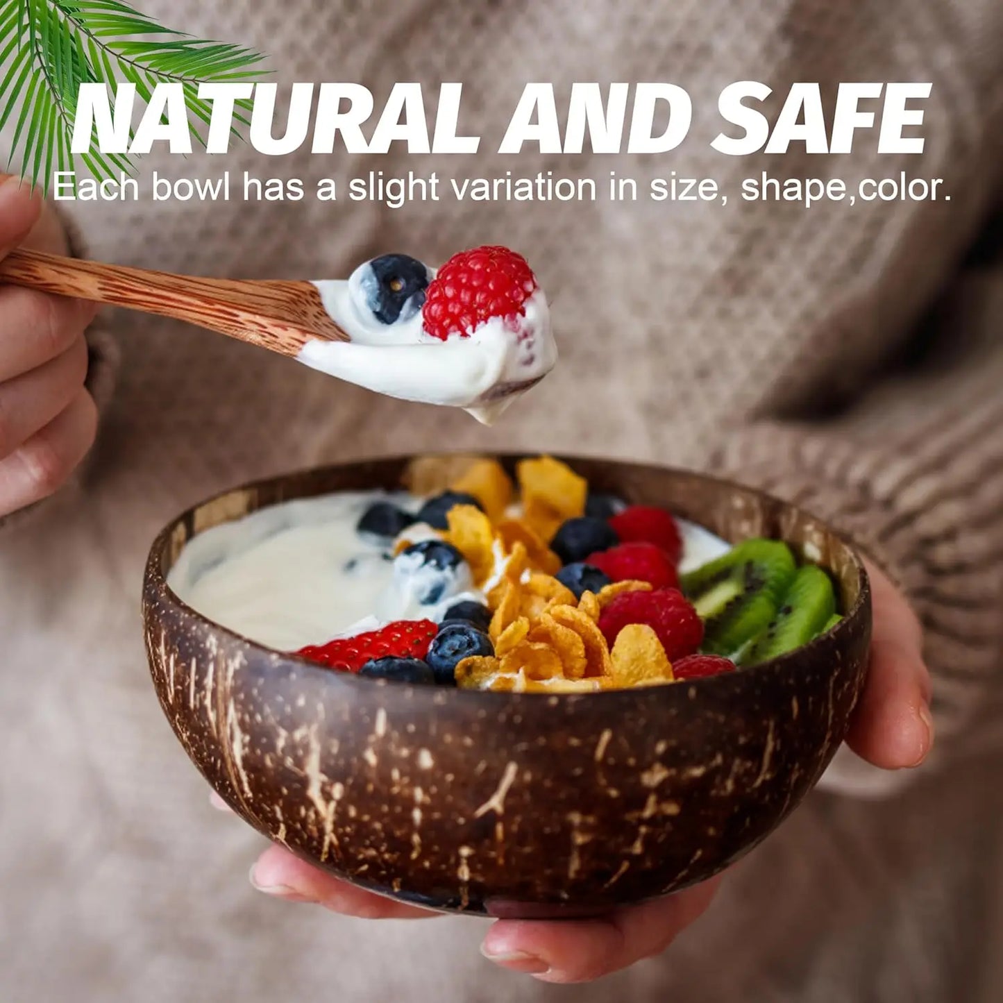 Handmade Coconut Wood Bowls | Eco-Friendly, Sustainable & Biodegradable