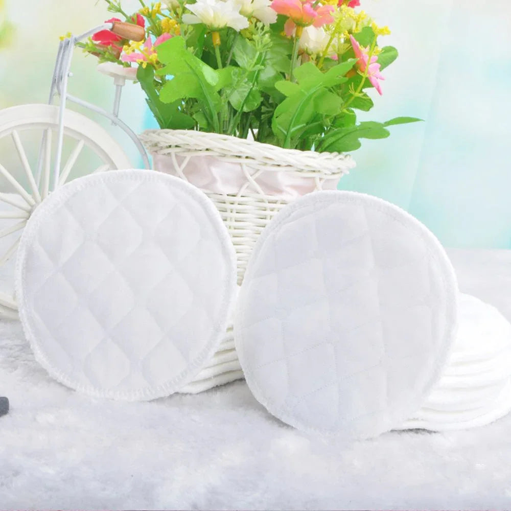 Reusable Bamboo Cotton Pads – Eco-Friendly Makeup Remover & Breast Pads