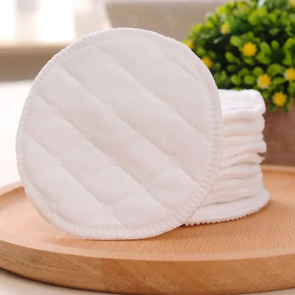 Reusable Bamboo Cotton Pads – Eco-Friendly Makeup Remover & Breast Pads