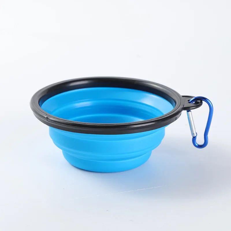 Collapsible Silicone Pet Bowl | Portable Travel Dog Food & Water Container | Eco-Friendly, Non-Toxic, Lightweight