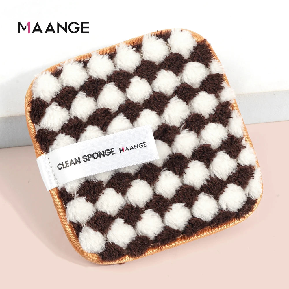 Reusable Microfiber Makeup Remover Sponge | Deep Cleansing & Pore Care | Eco-Friendly & Travel-Friendly