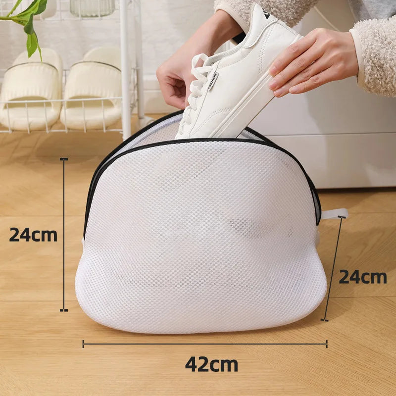 Durable Thick Mesh Laundry Bags | Eco-Friendly Wash Bags for Delicates & Large Items