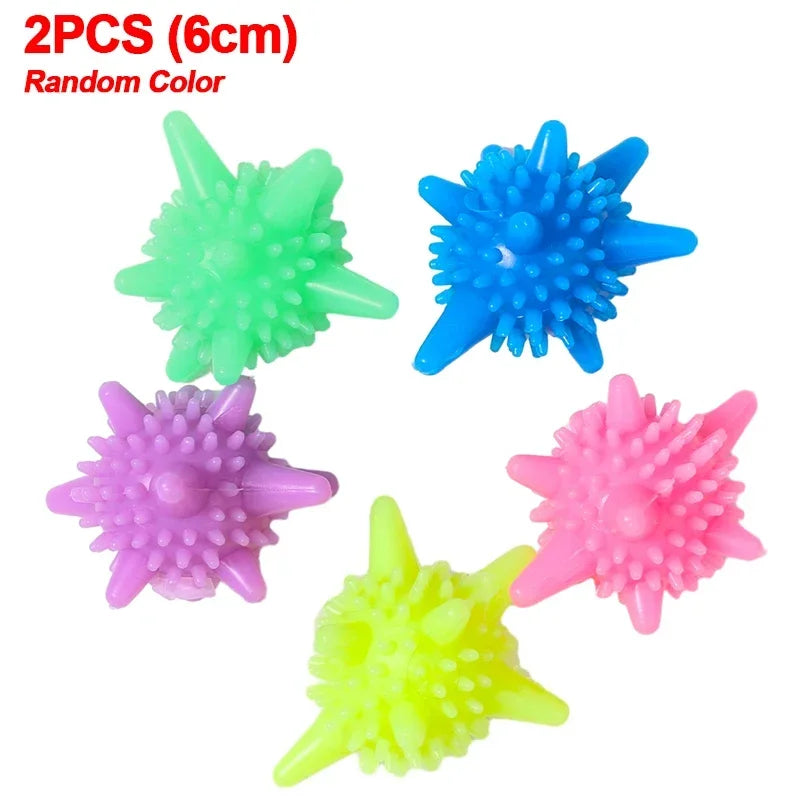 Eco-Friendly Laundry Scrubbing Balls | Reusable PVC Washing Machine Balls for Cleaner Clothes