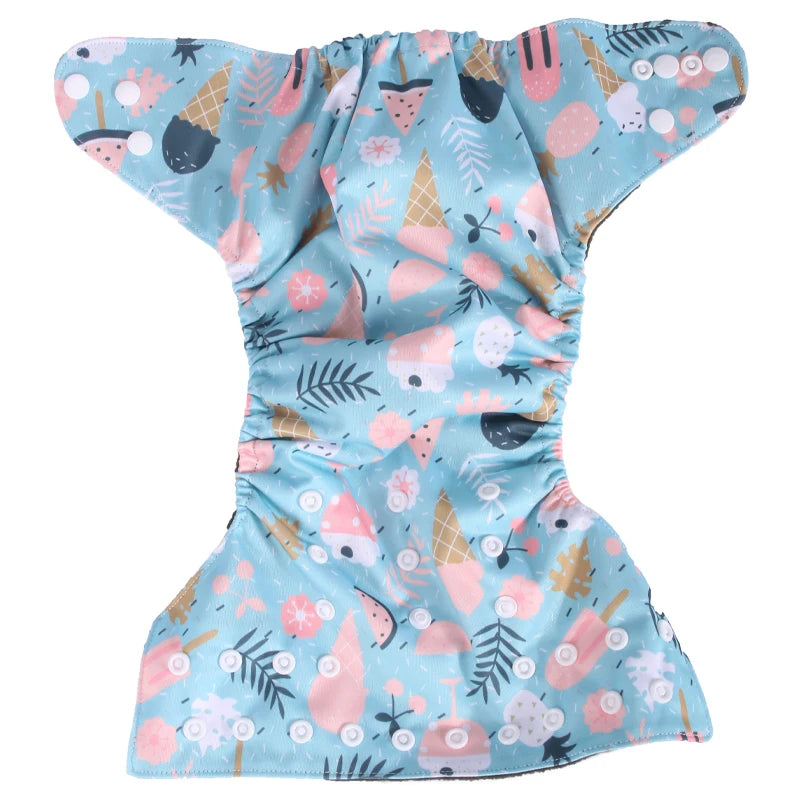 Pororo Bamboo Charcoal Cloth Diapers for Toddlers – Reusable, Leak-Free and Eco-Friendly