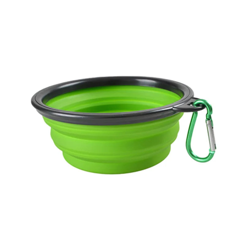 Collapsible Silicone Pet Bowl | Portable Travel Dog Food & Water Container | Eco-Friendly, Non-Toxic, Lightweight