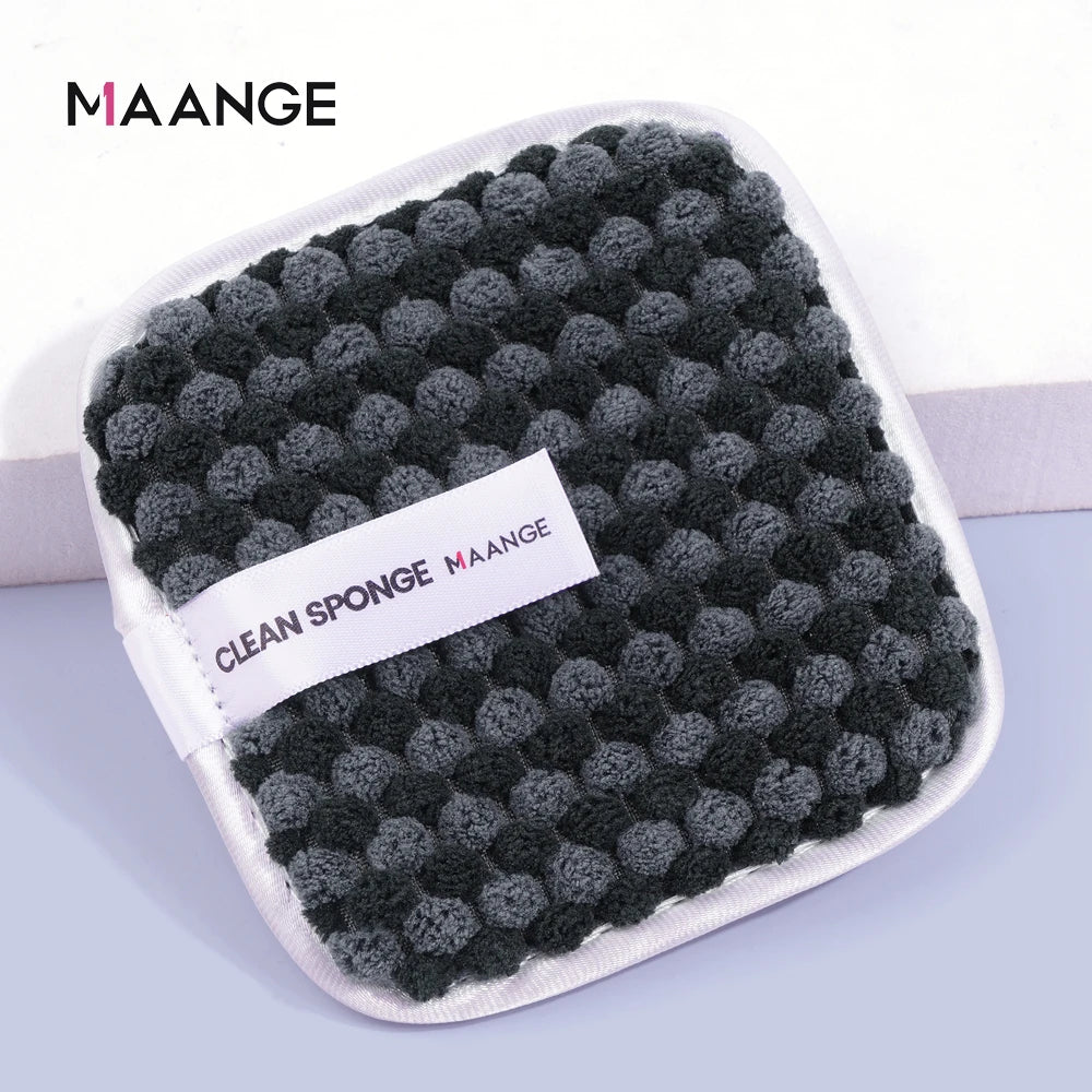 Reusable Microfiber Makeup Remover Sponge | Deep Cleansing & Pore Care | Eco-Friendly & Travel-Friendly