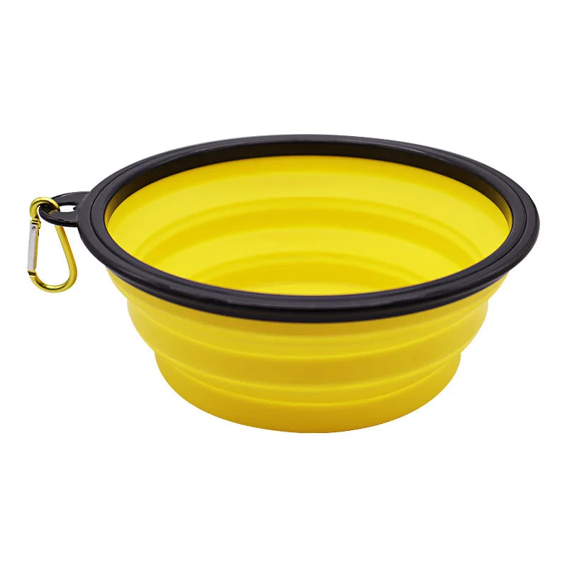 Collapsible Silicone Pet Bowl | Portable Travel Dog Food & Water Container | Eco-Friendly, Non-Toxic, Lightweight