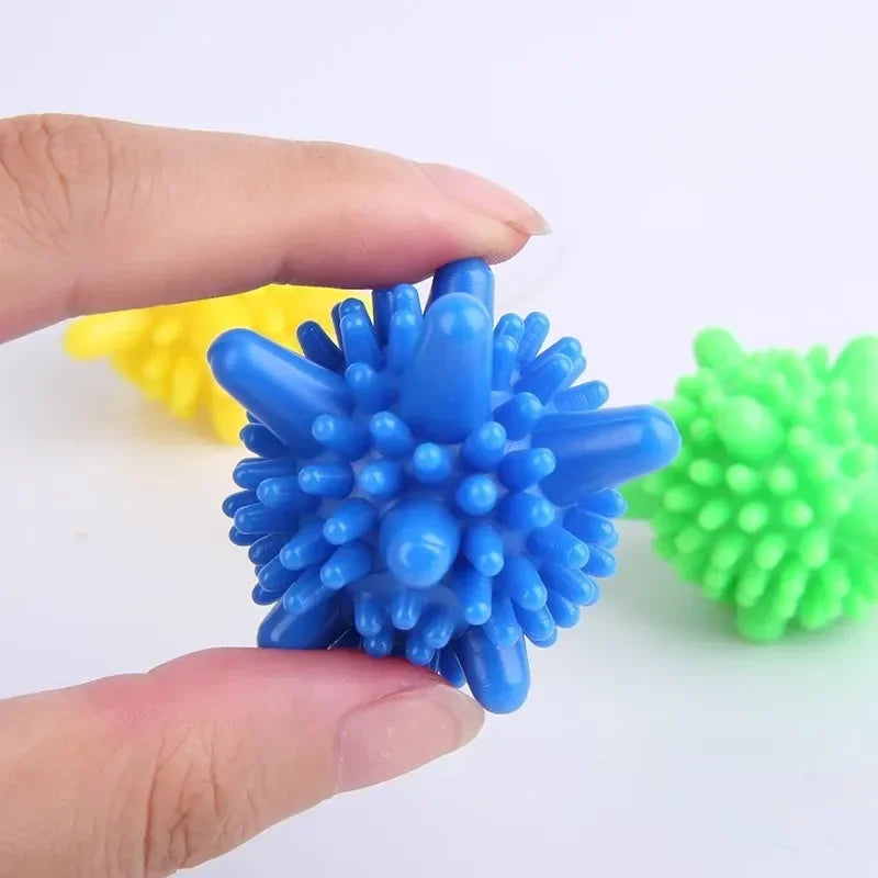 Eco-Friendly Laundry Scrubbing Balls | Reusable PVC Washing Machine Balls for Cleaner Clothes