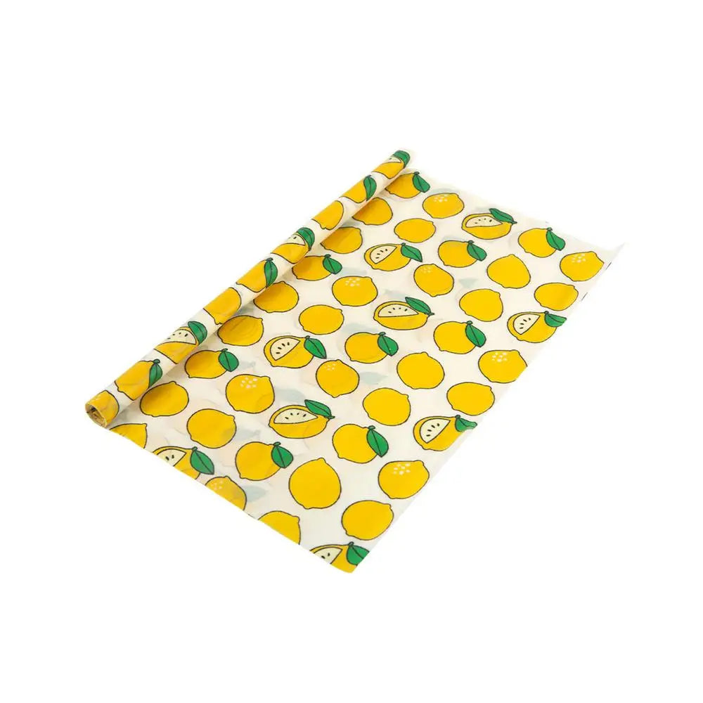 Reusable Beeswax Food Wrap Roll | Cut-to-Size Organic Cotton Wrap | Eco-Friendly Alternative to Plastic