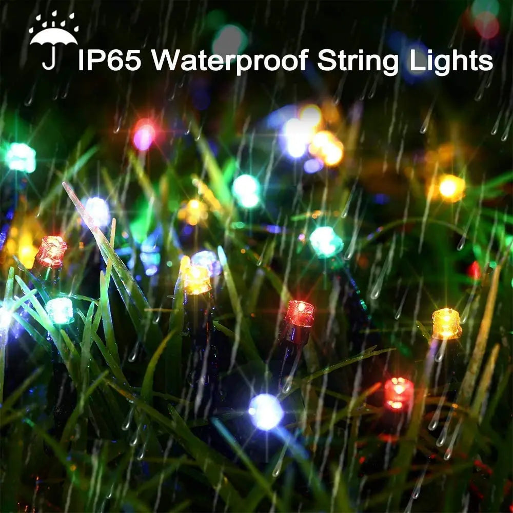 ZTree Solar LED String Lights - 5M to 22M, 20 to 400 LEDs, Waterproof, 8 Modes, DIY Decoration for Garden, Patio, Christmas & More